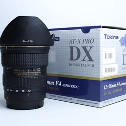 Tokina 12 28mm f4.0 IF DX AT X Pro AF Canon 12 28 4.0 99% fullbox 5tr, nobox 4,75 triệu vnđ