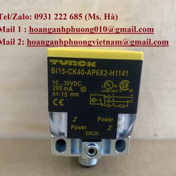 Cảm biến Turck Bi15 CK40 AP6X2 H1141 giá tốt giành cho khách