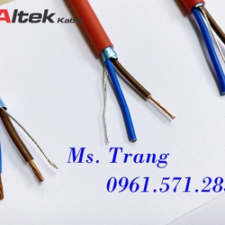 Cáp chống cháy chống nhiễu hàng nhập khẩu Altek Kabel