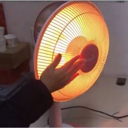 Quạt sưởi Hallogen DSH-1230, Ấm áp và an toàn