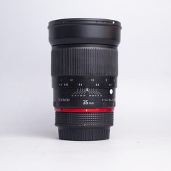Rokinon 35mm f1.4 MF Canon Samyang 35 1.4 10673