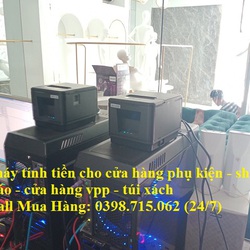 Lắp combo máy tính tiền cho shop quần áo tại Trà Vinh