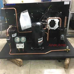 Lắp đặt cụm máy nén 7hp cho kho lạnh sử dụng block ZB48KQ
