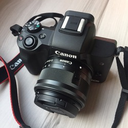Máy ảnh Canon Eos M50 Kit ef M15 45, Full box