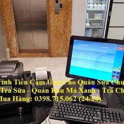 Máy tính tiền cảm ứng cho quán Trà Sữa tại Sóc Trăng giá rẻ