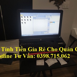 Nhận lắp máy tính tiền giá rẻ cho quán kem tươi, quán sinh tố tại Cà Mau