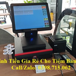 Lắp combo máy tính tiền cảm ứng giá rẻ cho cửa hàng bánh ngọt tại Trà Vinh
