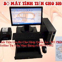 Tư vấn máy tính tiền giá rẻ cho shop quần áo, cửa hàng mỹ phẩm tại Trà Vinh