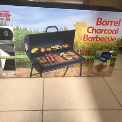 Bếp nướng ngoài trời Barrel Charcoal Barbecue