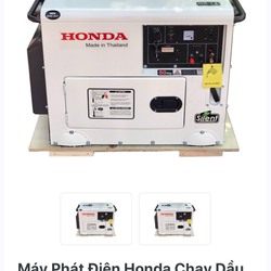 Máy phát điện chạy dầu Honda HD9500EC 5kw cách âm giá rẻ