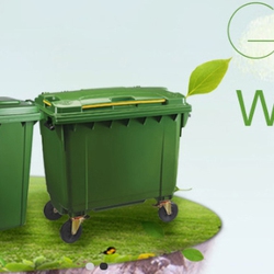 Thùng rác công nghiệp 30L, 60L, 100L, 120L, 240L, 660L, 1100L