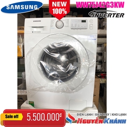 Máy giặt Samsung Inverter WW75J42G3KW 7.5kg