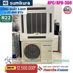 Máy lạnh âm trần Sumikura APC/APO 360 4.0Hp