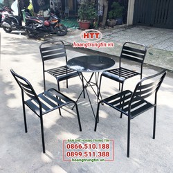 Bàn ghế cafe giá rẻ - Hàng chính xưởng sản xuất HTT