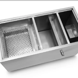 Bẫy mỡ âm sàn công nghiệp dành cho nhà bếp 