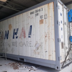 Thùng Container lạnh 20feet chứa thực phẩm đông lạnh