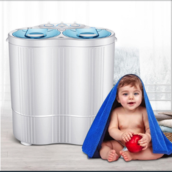 Máy giặt mini 2 lồng giặt vắt có tia UV diệt khuẩn XPB45 – Máy giặt mini