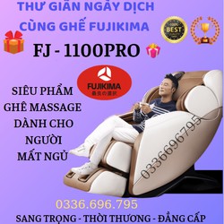 Ghế massage Fujikima fj 1100pro giảm giá cực sốc