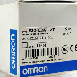 Chuyên cung cấp Cảm biến quang điện E3C LDA11AT 2M Omron chính hãng