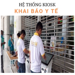 Kiosk khai báo y tế