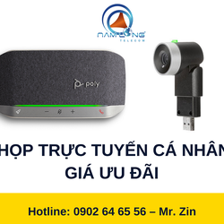 Họp trực tuyến cá nhân giá ưu đãi cùng Nam Long Telecom