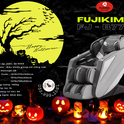 Hãy để FUJIKIMA B779 chăm sóc sức khỏe giá đình bạn trong mùa HALLOWEEN năm nay