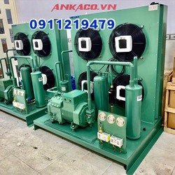 lắp đặt cụm máy nén bitzer 15hp 4HE 18