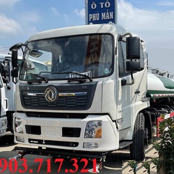 Xe bồn DongFeng 9 khối nhập khẩu 2021 Giá xe bồn DongFeng 9 khối máy Cummin nhậnp