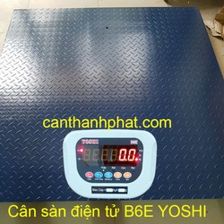 Cân sàn điện tử B6E 1.5m x 1.5m 2 tấn