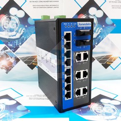 IES308 2F M : Switch công nghiệp 6 cổng Ethernet 2 cổng Quang Multi mode