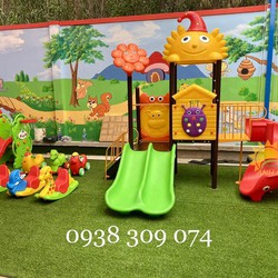20 mẫu cầu trượt liên hoàn dành cho bé mầm non
