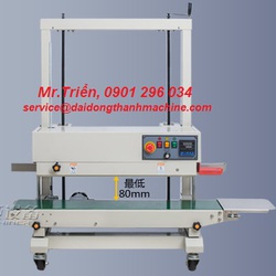 Máy hàn miệng bao băng tải liên tục hàng nặng WP 1100V chính hãng Wellpack