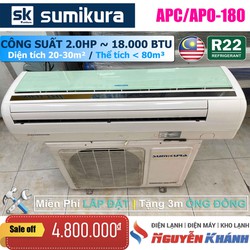 Máy lạnh Sumikura APS/APO 180 2.0Hp