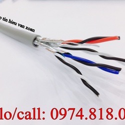 Cáp tín hiệu chống nhiễu 20awg x 2,4,6,8 lõi