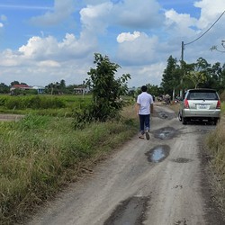 Cần bán đất thổ cư gần chợ Phước Vân, Cần Đước LA, 5x35m,Sổ hồng riêng
