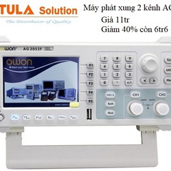 AG2052F : Máy phát xung để bàn 2 kênh công nghệ DDS