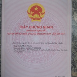 Cần bán lô đất đối diện công viên P.5 Tân An, đường 9m, tiện KD