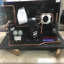 Lên hoàn thiện cụm máy nén copeland 12hp ZR144KC