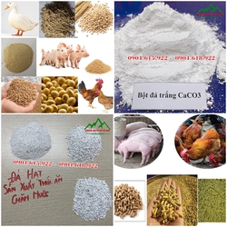 Bột đá, Đá hạt Hai phụ gia quan trọng trong sản xuất thức ăn chăn nuôi