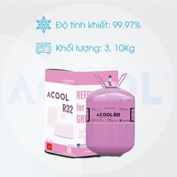gas lạnh R32 loại 3kg/10kg