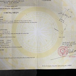 Định cư Mỹ bán gấp 170,8m2 đất Vip tại TP Đồng Hới, SHR, 11.2 tỷ