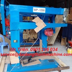 Máy đóng dập ghim góc thùng carton WP 1200 giá rẻ Long An, Tiền Giang