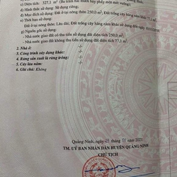 Bán lô 2 mặt tiền biển Xuân Hải, 327 m2, sát biển, ra biển chỉ 70m, giá tốt cho đầu tư