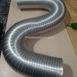 Ống nhôm nhún hút mùi cho hệ thống hút khói tại Bắc Ninh