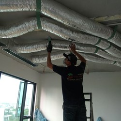 Lắp đặt dòng Máy lạnh giấu trần nối ống gió DAIKIN FBFC Inverter và hình ảnh thực tế thi công thẩm mỹ