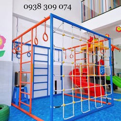 Thang leo vận động thể chất kết hợp leo núi dành cho bé