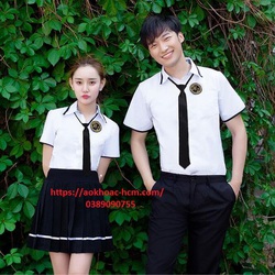 May sơ mi đồng phục giá rẻ xưởng may Hoàng Phát