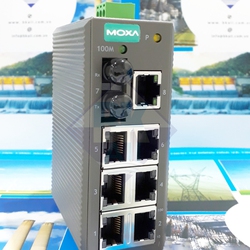 IES2105 3T2F P48 SSC40Km : Switch công nghiệp 5 cổng gồm 3 cổng Ethernet tốc độ 10/100Base T X , RJ45 và 2 cổng Quang t