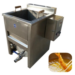 Bếp chiên tách dầu dùng điện công nghiệp