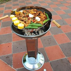 Bếp nướng than hoa ngoài trời CK 242